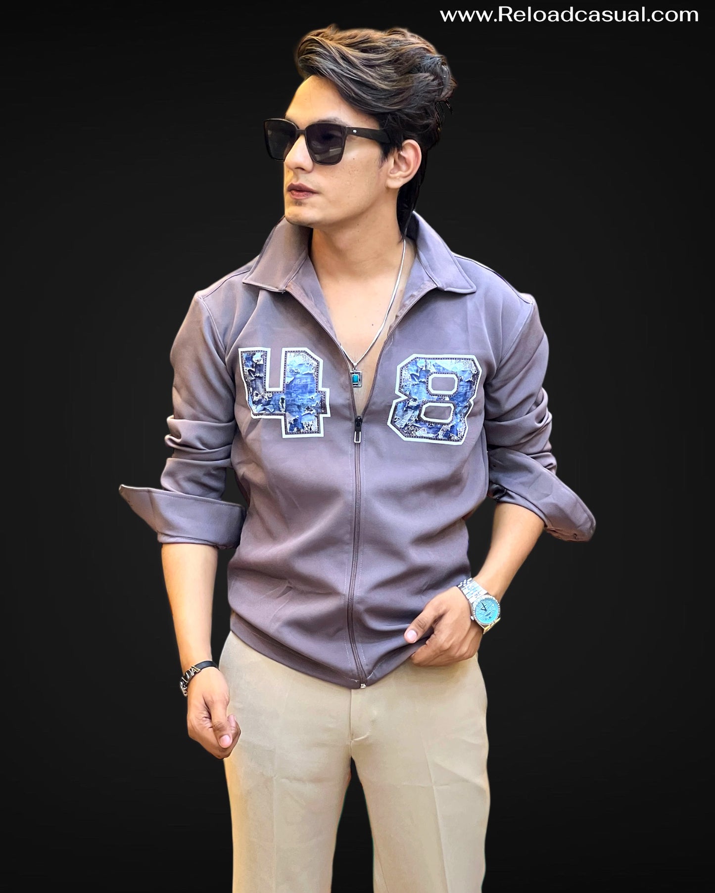 Athletic Zip Shirt