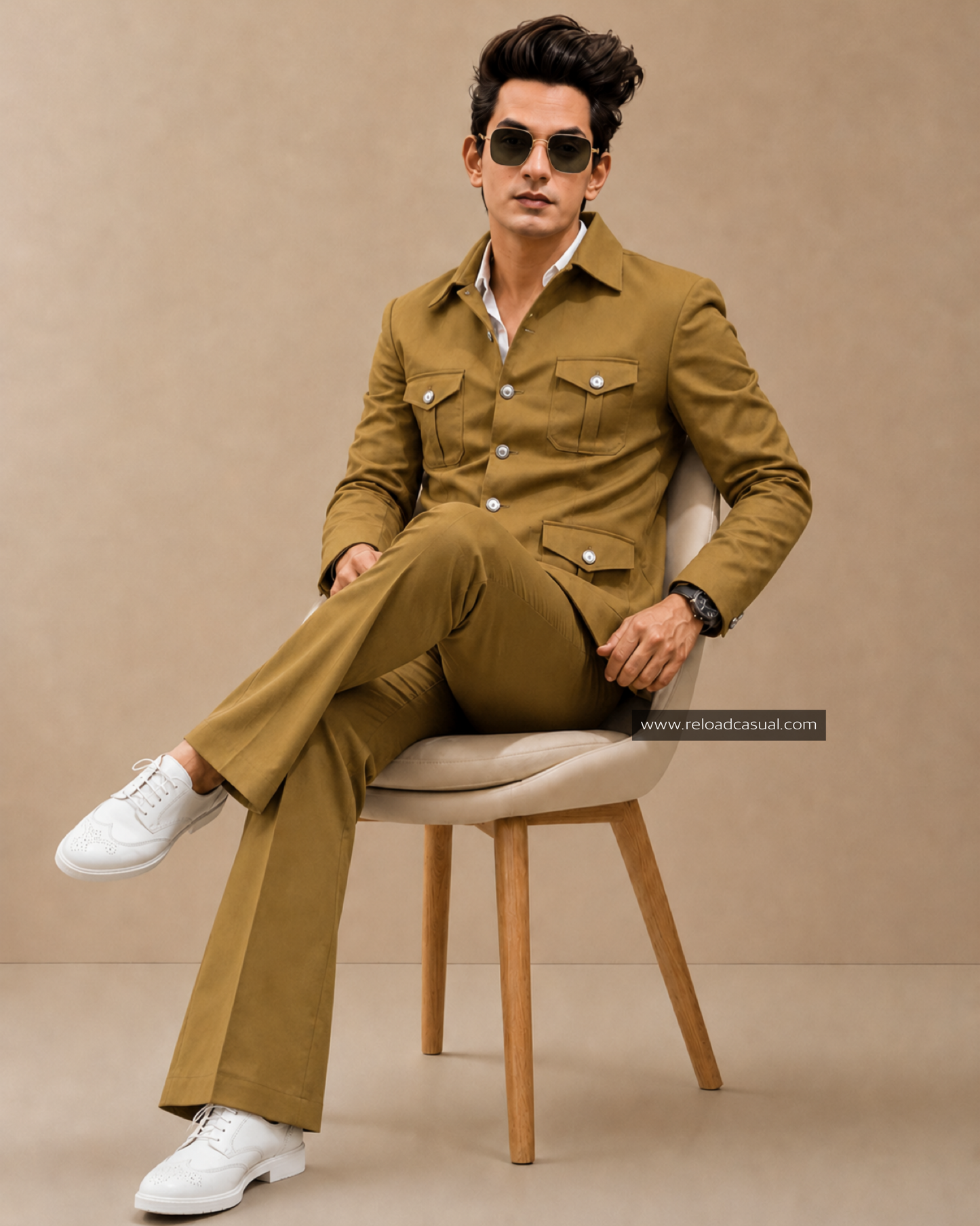 Hunting Lachka Multi Pocket Shirt Bootcut Co-ord Set