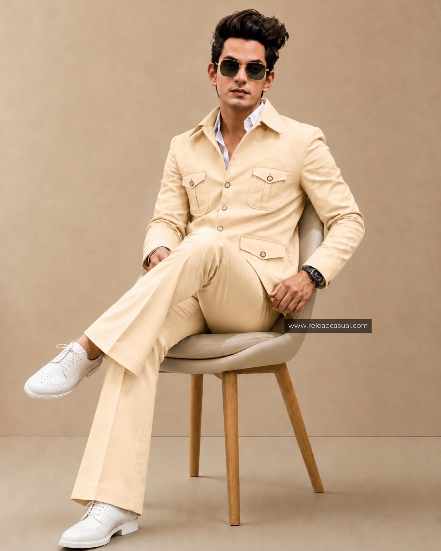 Hunting Lachka Multi Pocket Shirt Bootcut Co-ord Set