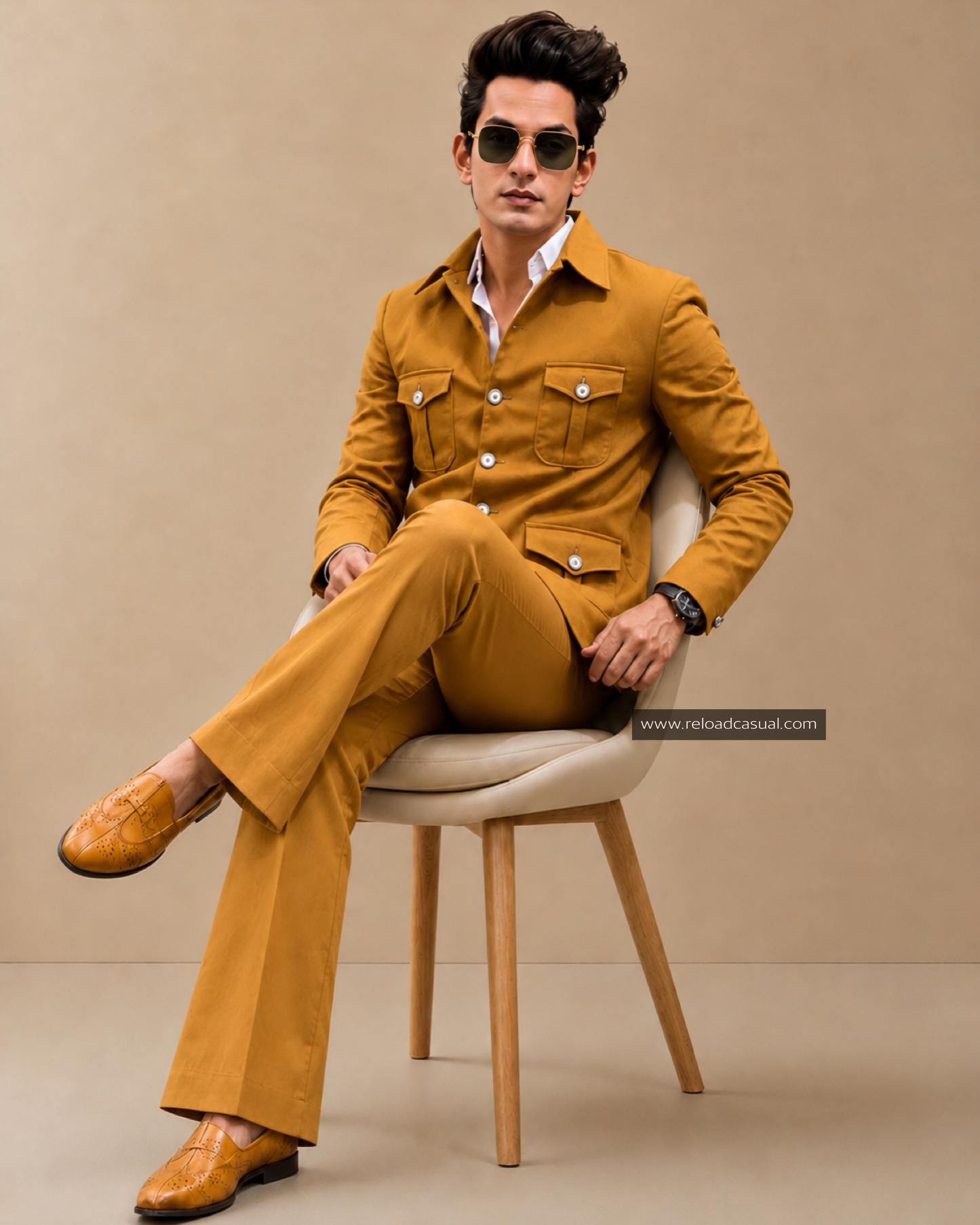 Hunting Lachka Multi Pocket Shirt Bootcut Co-ord Set