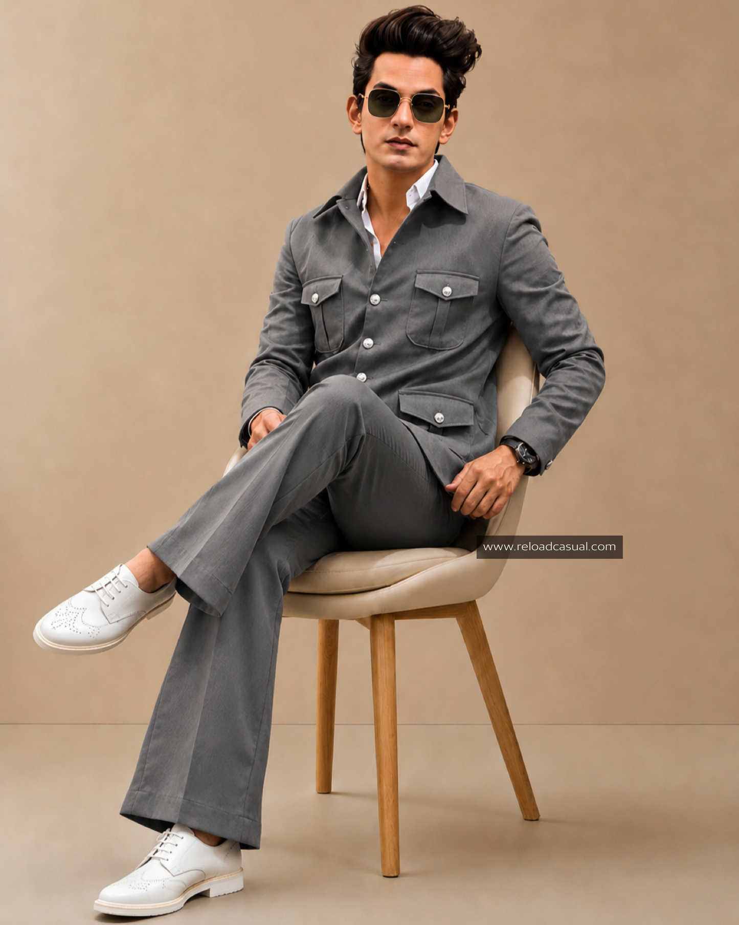 Hunting Lachka Multi Pocket Shirt Bootcut Co-ord Set