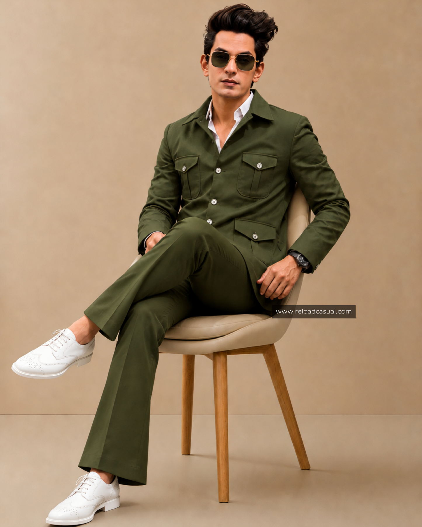 Hunting Lachka Multi Pocket Shirt Bootcut Co-ord Set