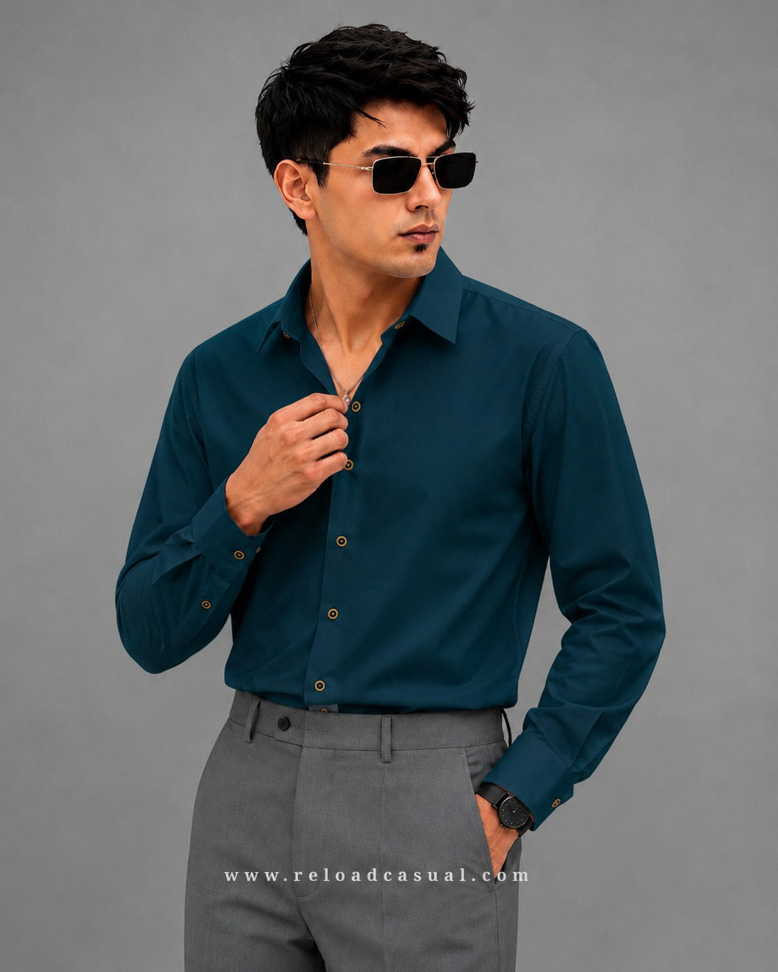 Premium Plain Slim Fit Shirt
