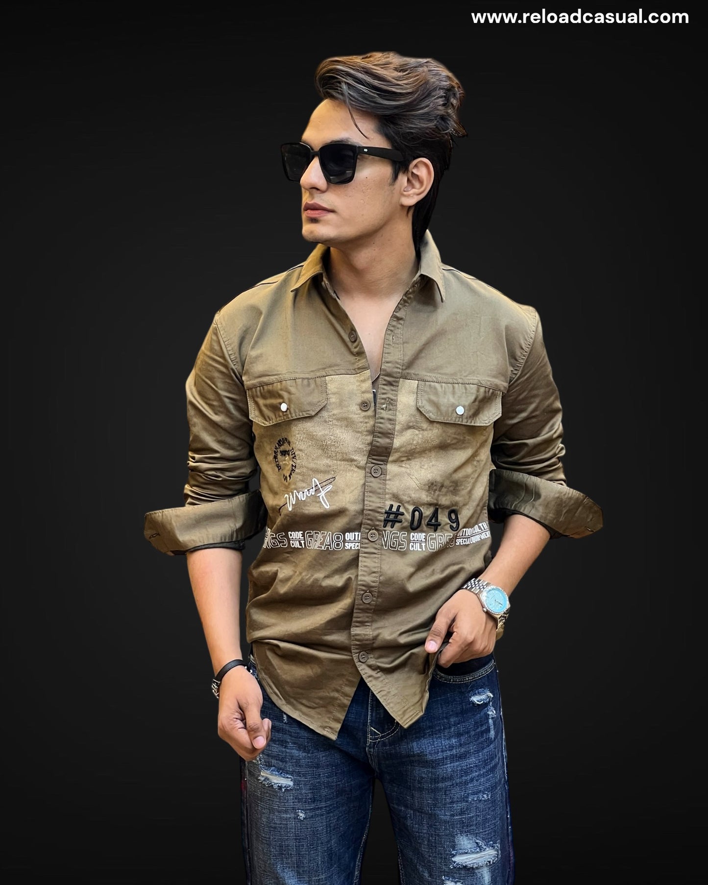 CodeCraft Casual Shirt