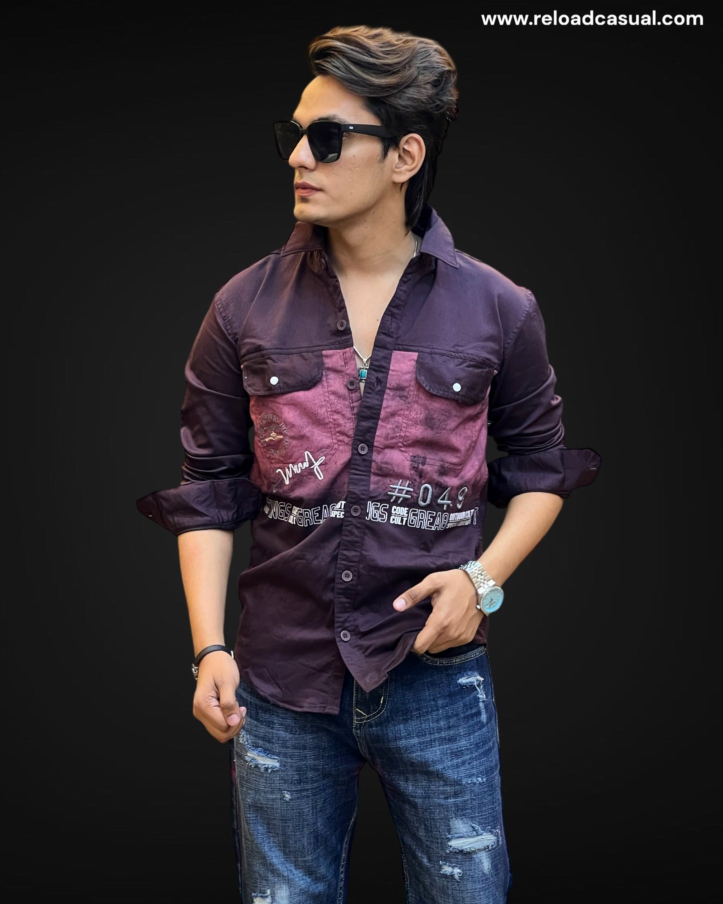 CodeCraft Casual Shirt