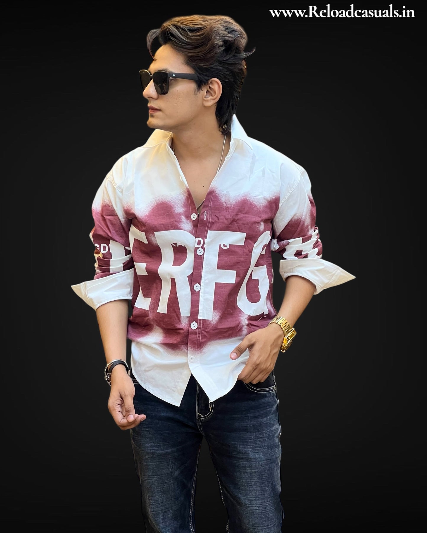 Spectrum Drift Lettered Shirt
