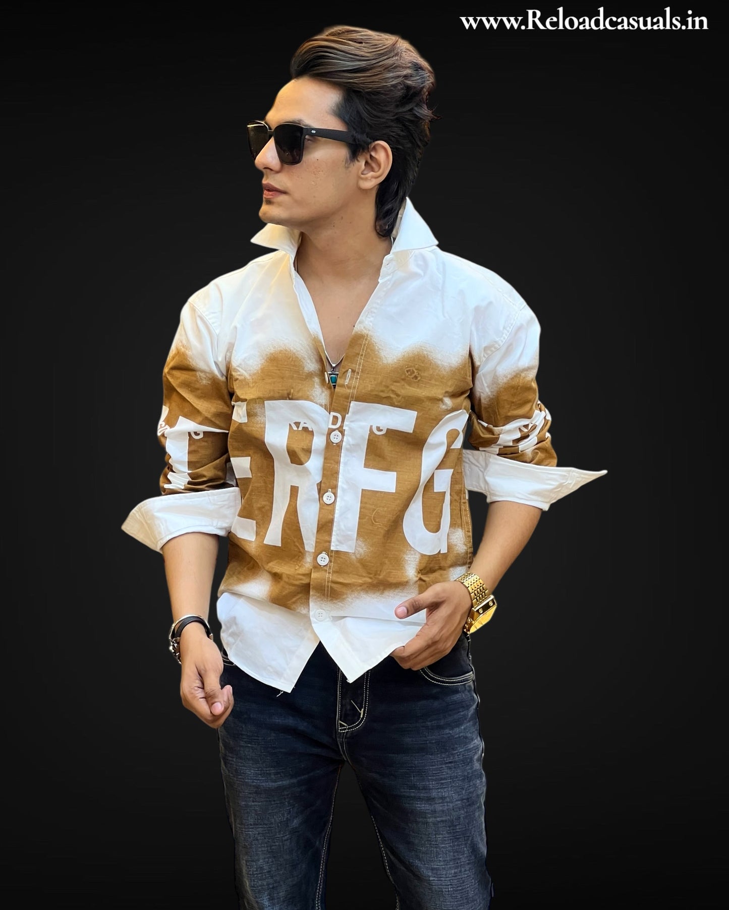 Spectrum Drift Lettered Shirt