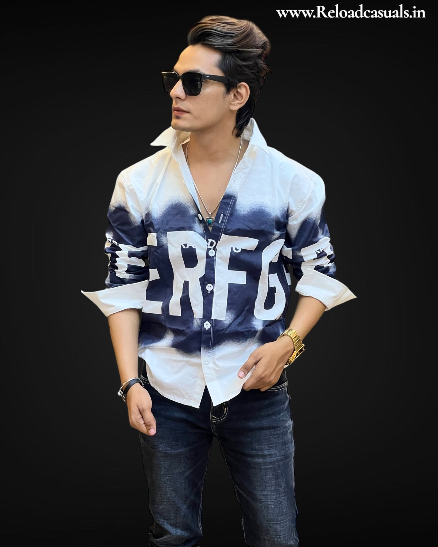 Spectrum Drift Lettered Shirt