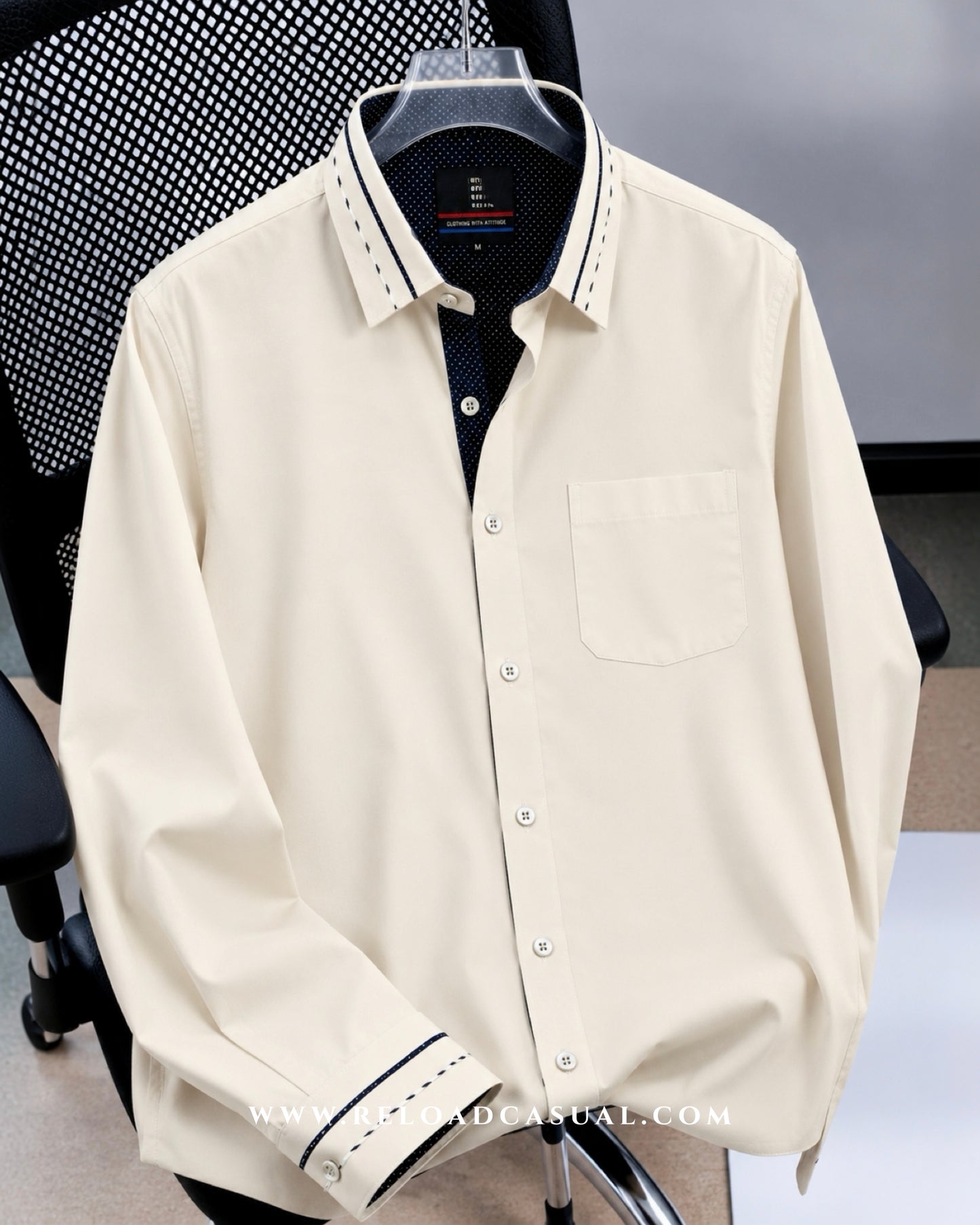 Piping Collar Contrast Designer IMP Shirt