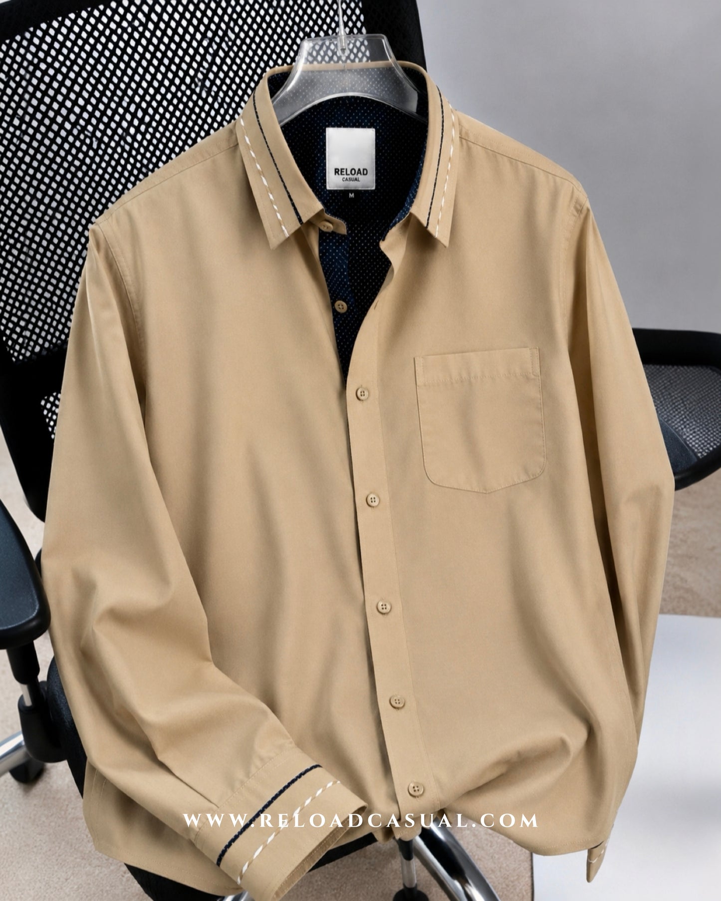 Piping Collar Contrast Designer IMP Shirt