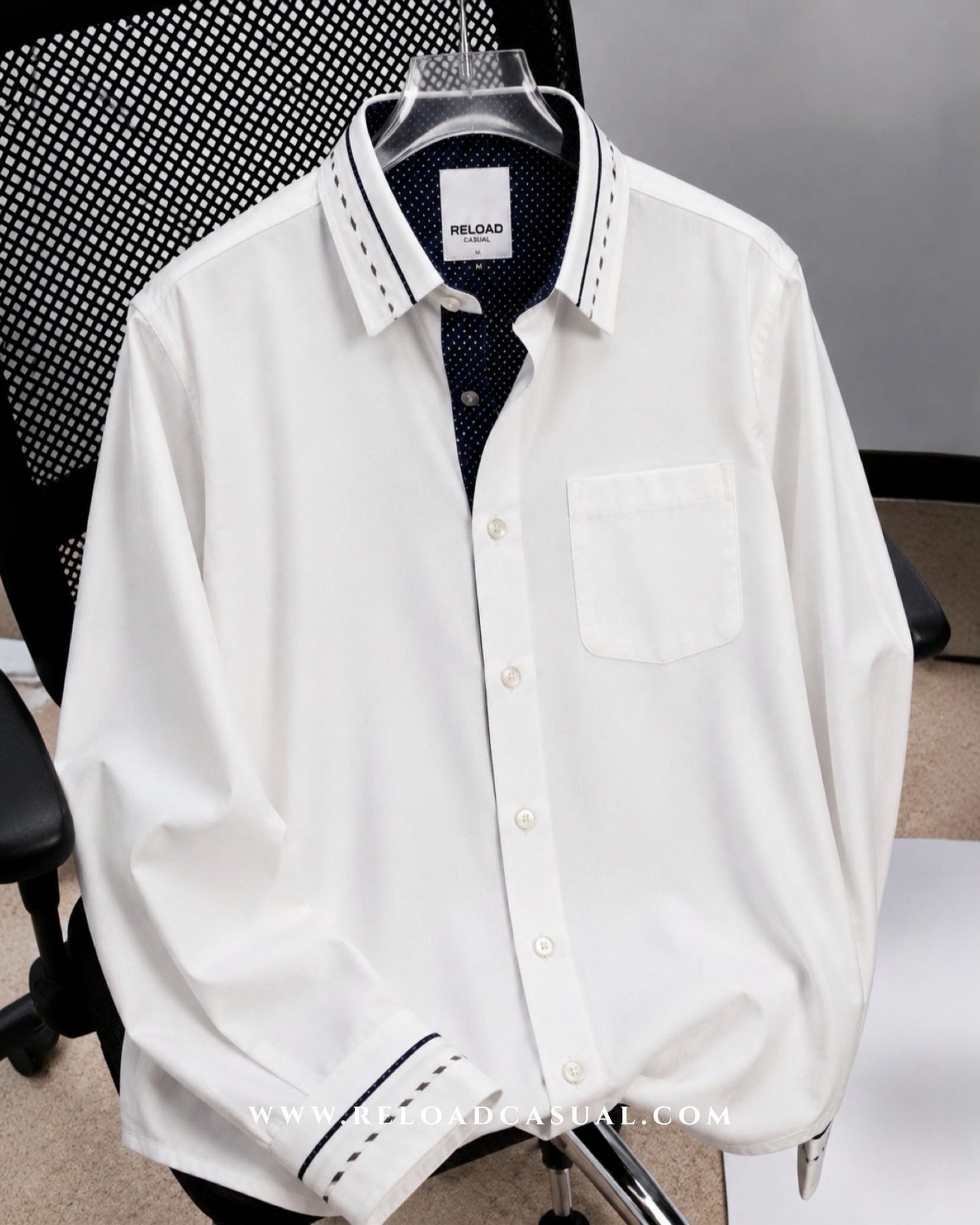 Piping Collar Contrast Designer IMP Shirt