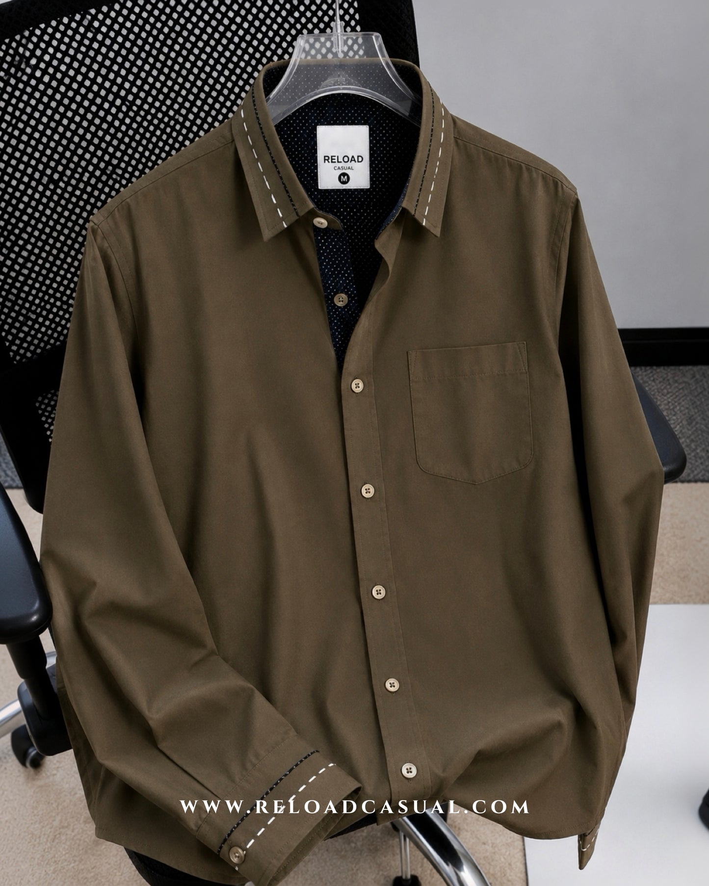 Piping Collar Contrast Designer IMP Shirt