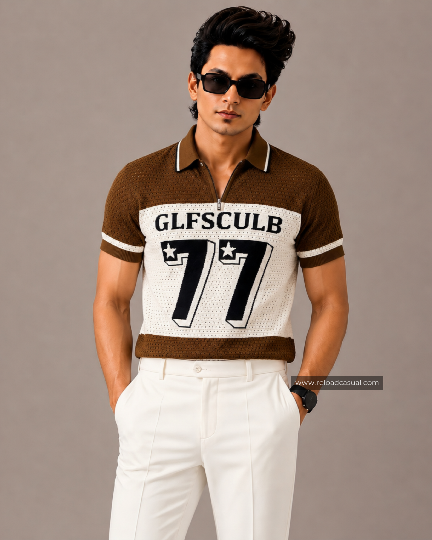 Soft Air Mesh 77 Knitted T-shirt