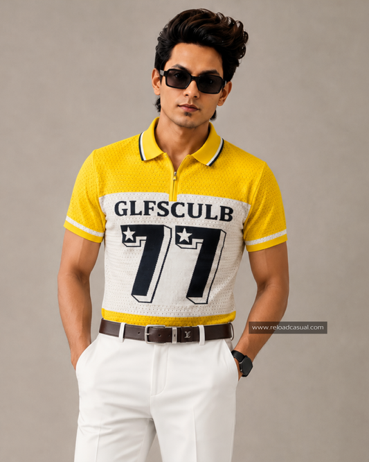 Soft Air Mesh 77 Knitted T-shirt