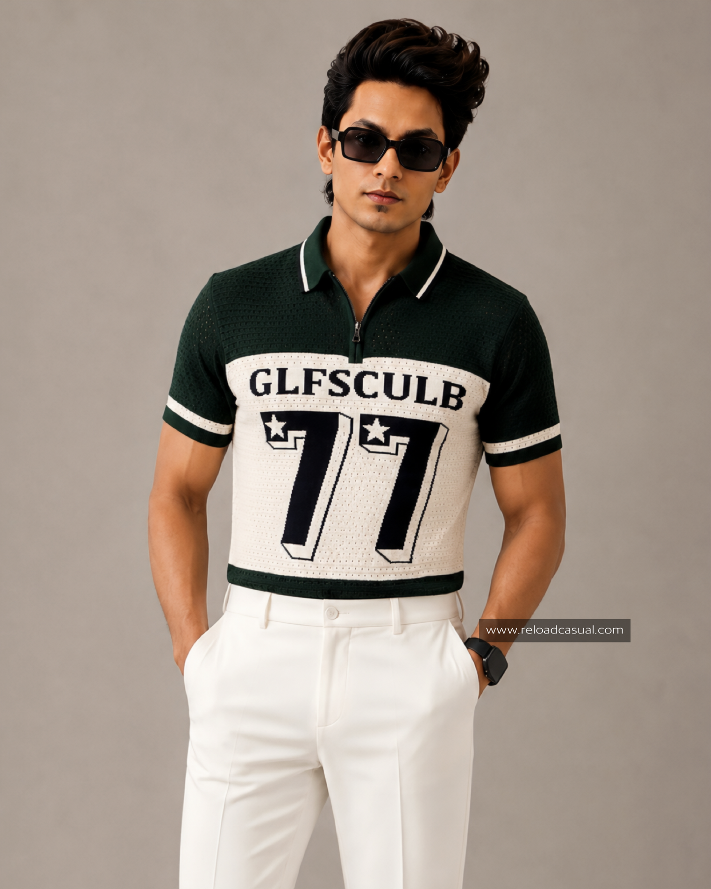 Soft Air Mesh 77 Knitted T-shirt
