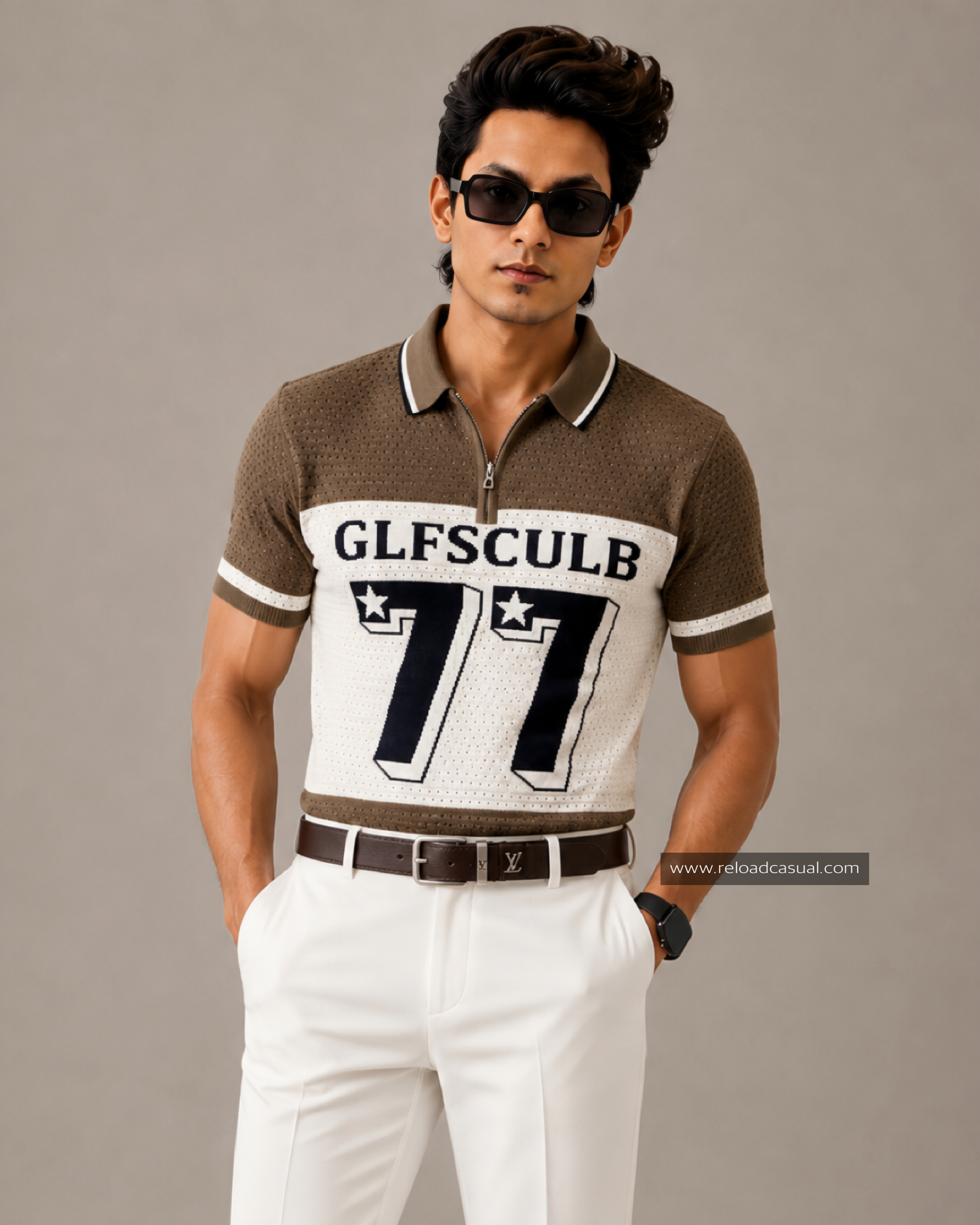 Soft Air Mesh 77 Knitted T-shirt