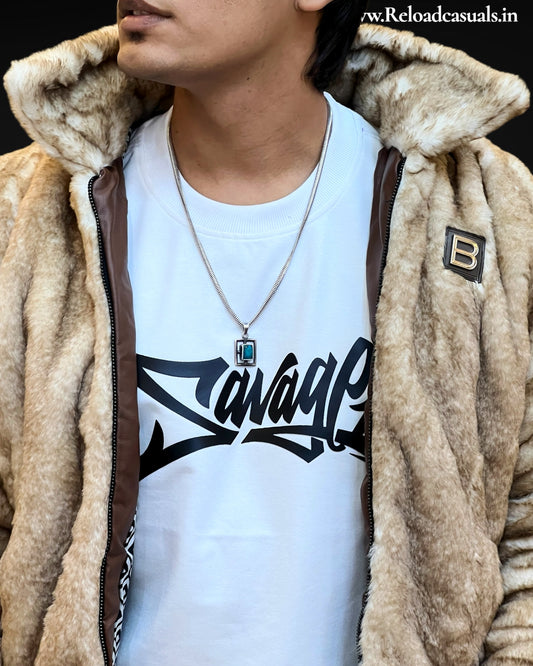 NordicWave Faux Fur Jacket