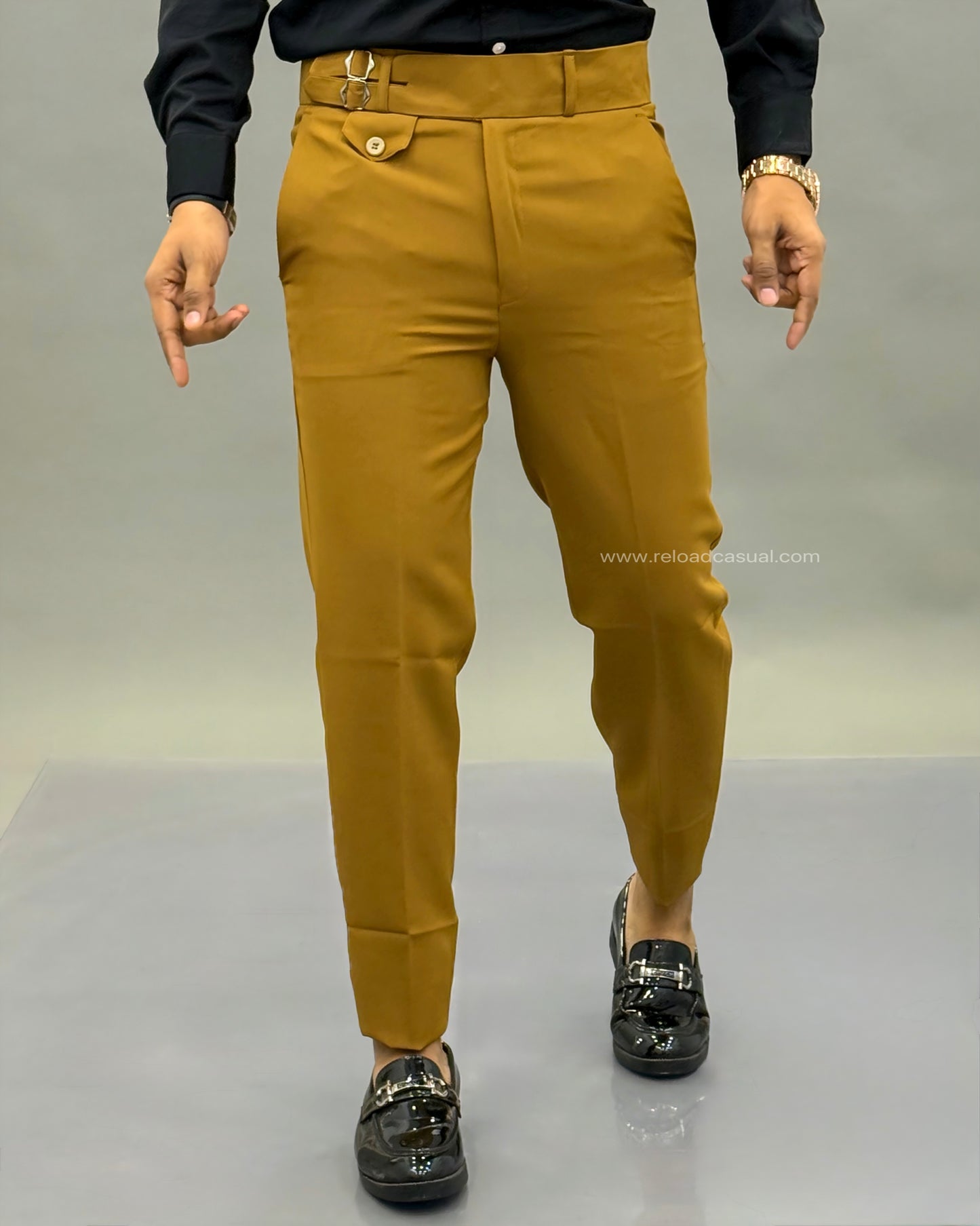 Men's Double Buckle Gurkha Pant