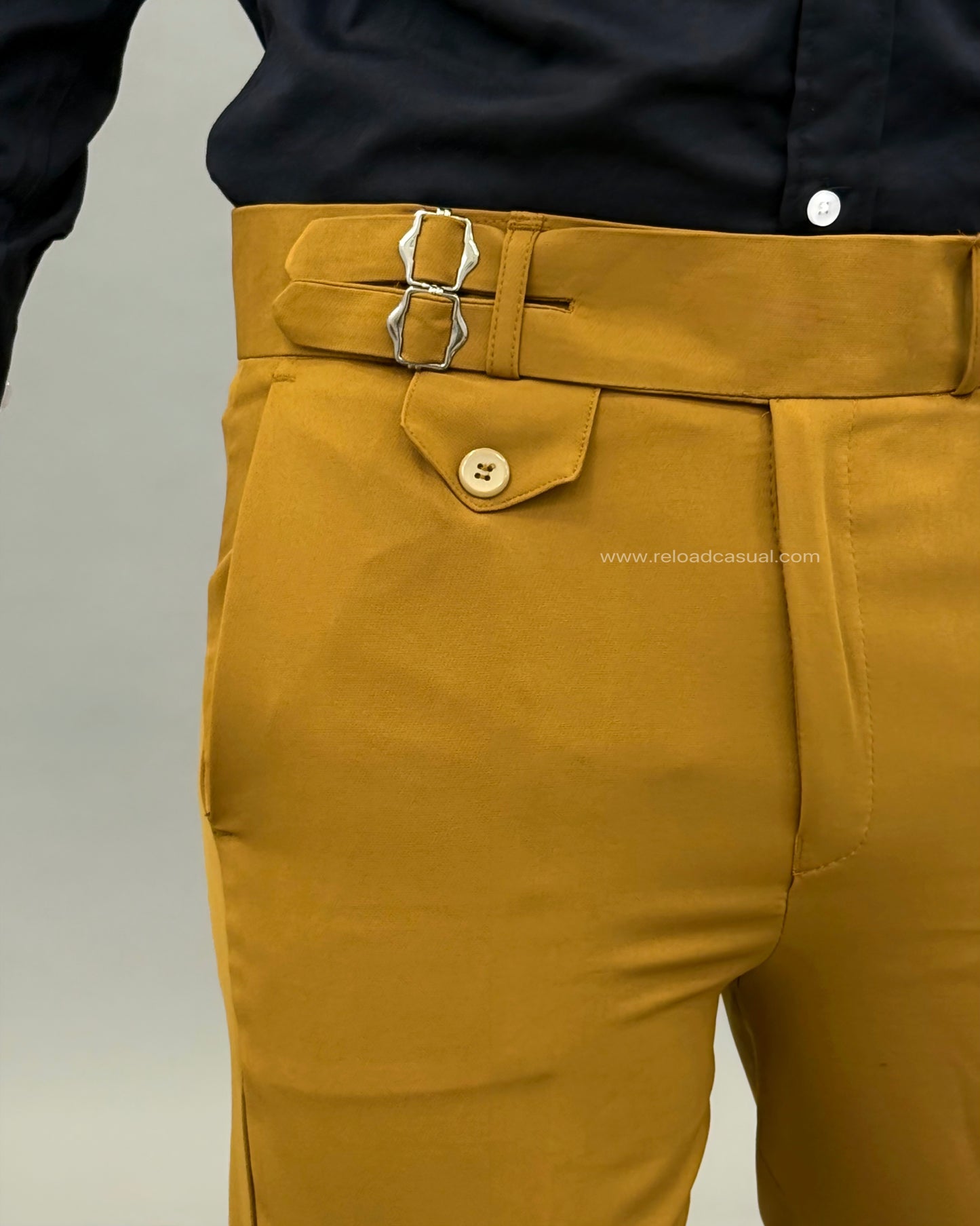 Men's Double Buckle Gurkha Pant