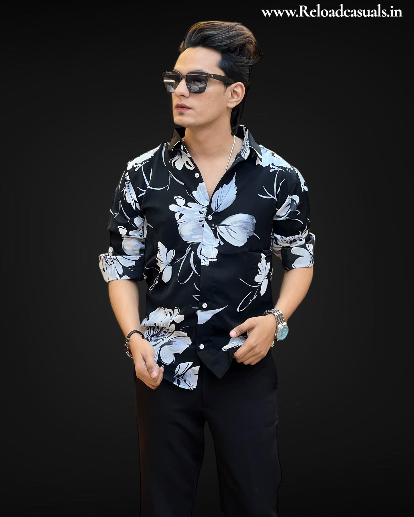 BloomWave Premium Floral Shirt