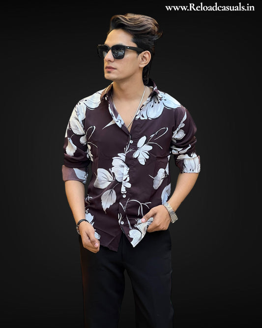 BloomWave Premium Floral Shirt