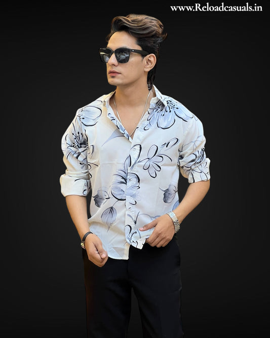 BloomWave Premium Floral Shirt