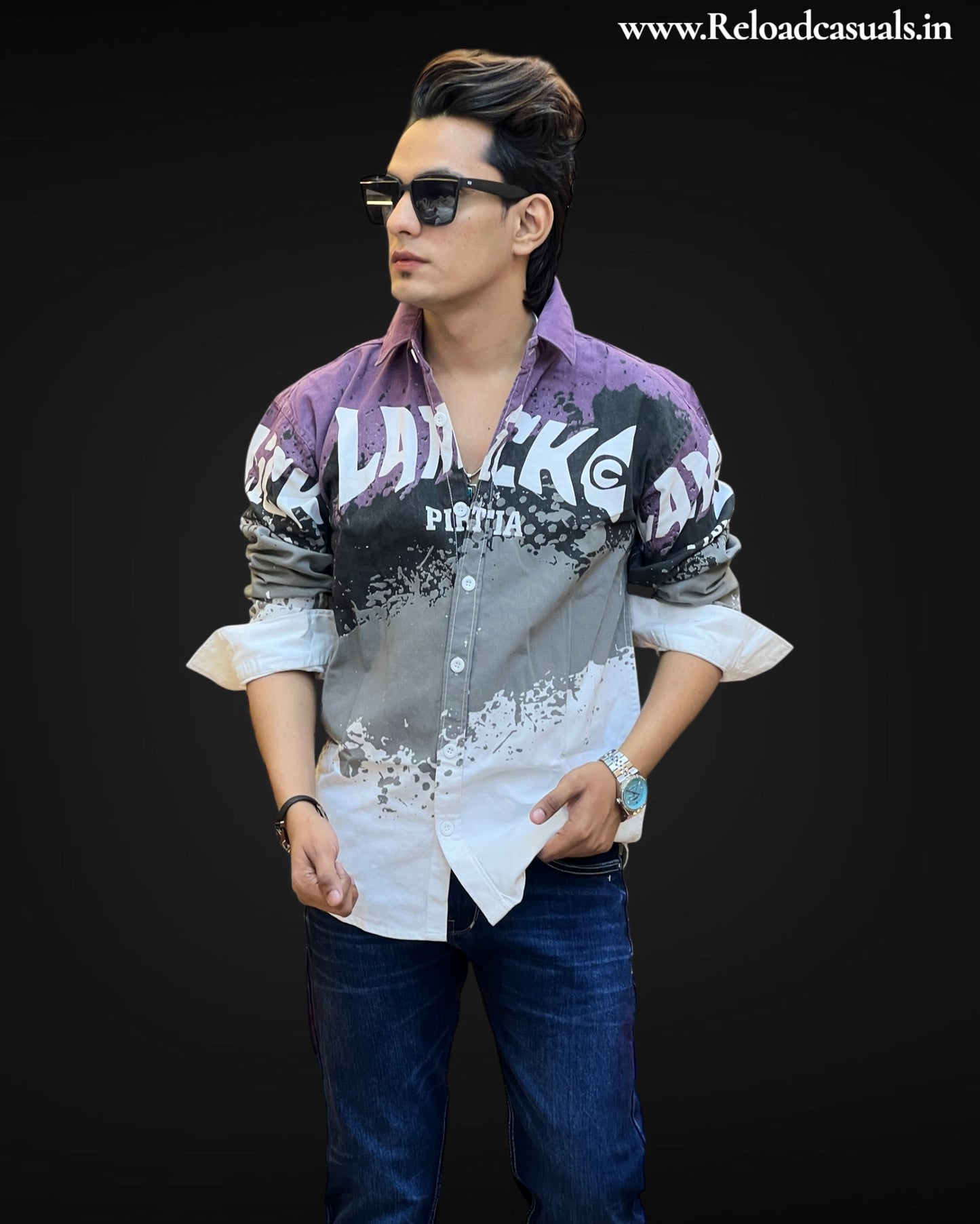 Color Splash Fusion Casual Shirt