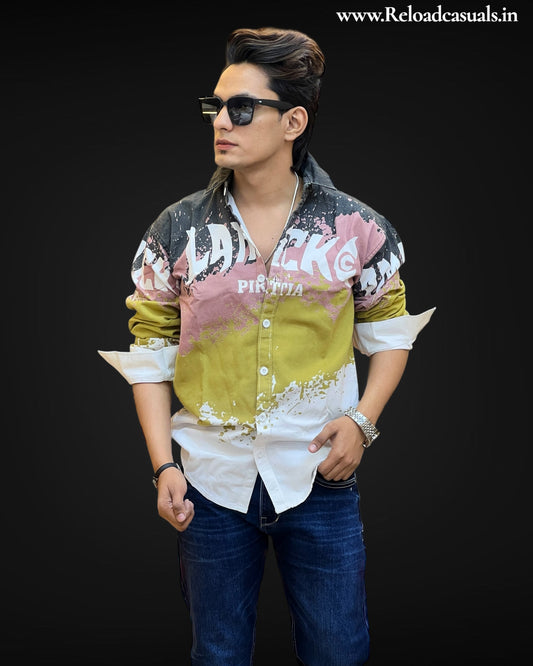 Color Splash Fusion Casual Shirt