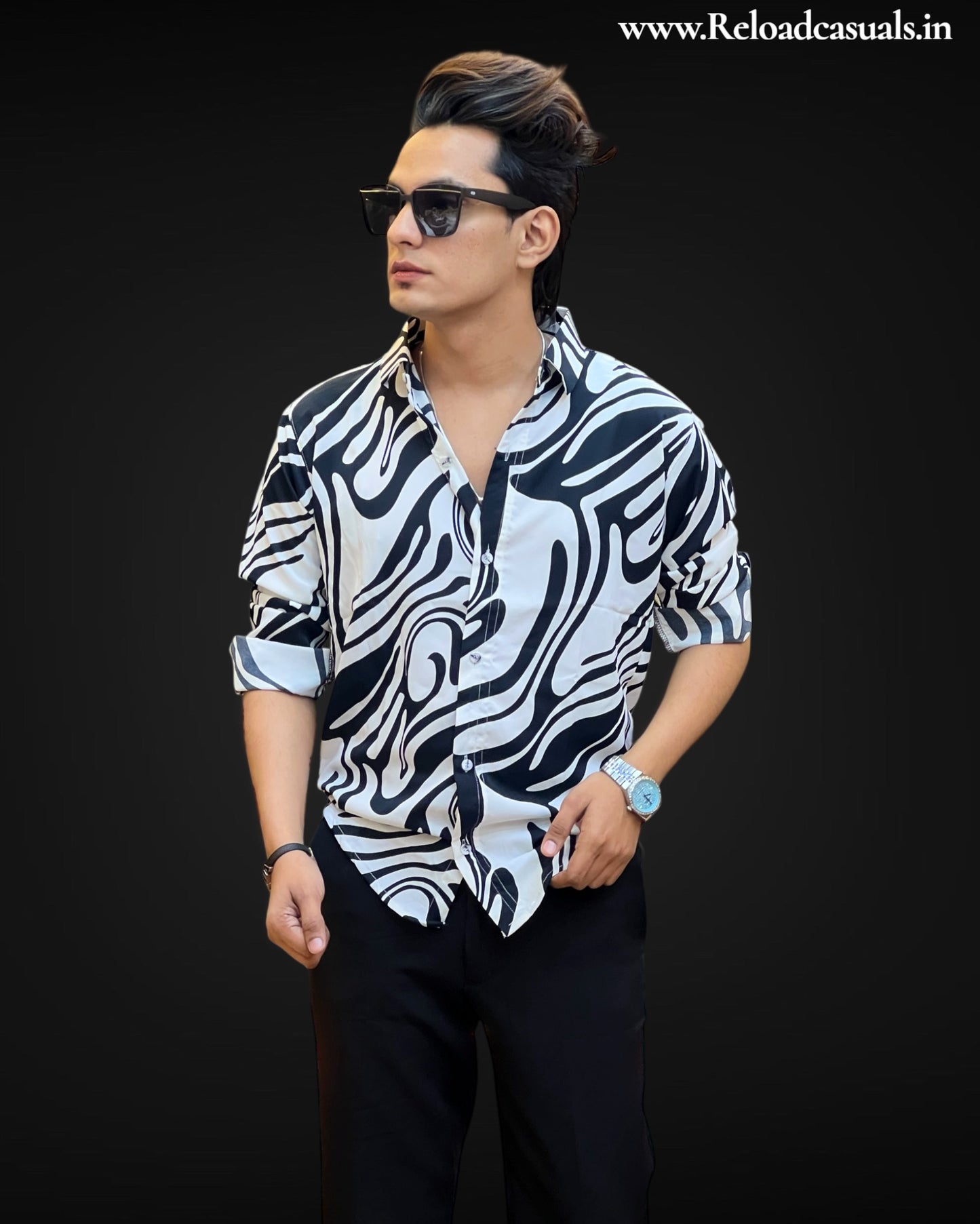 MonoWave Printed Shirt