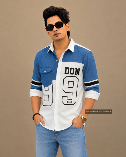 Men’s Don 99 Graphic Denim Shirt