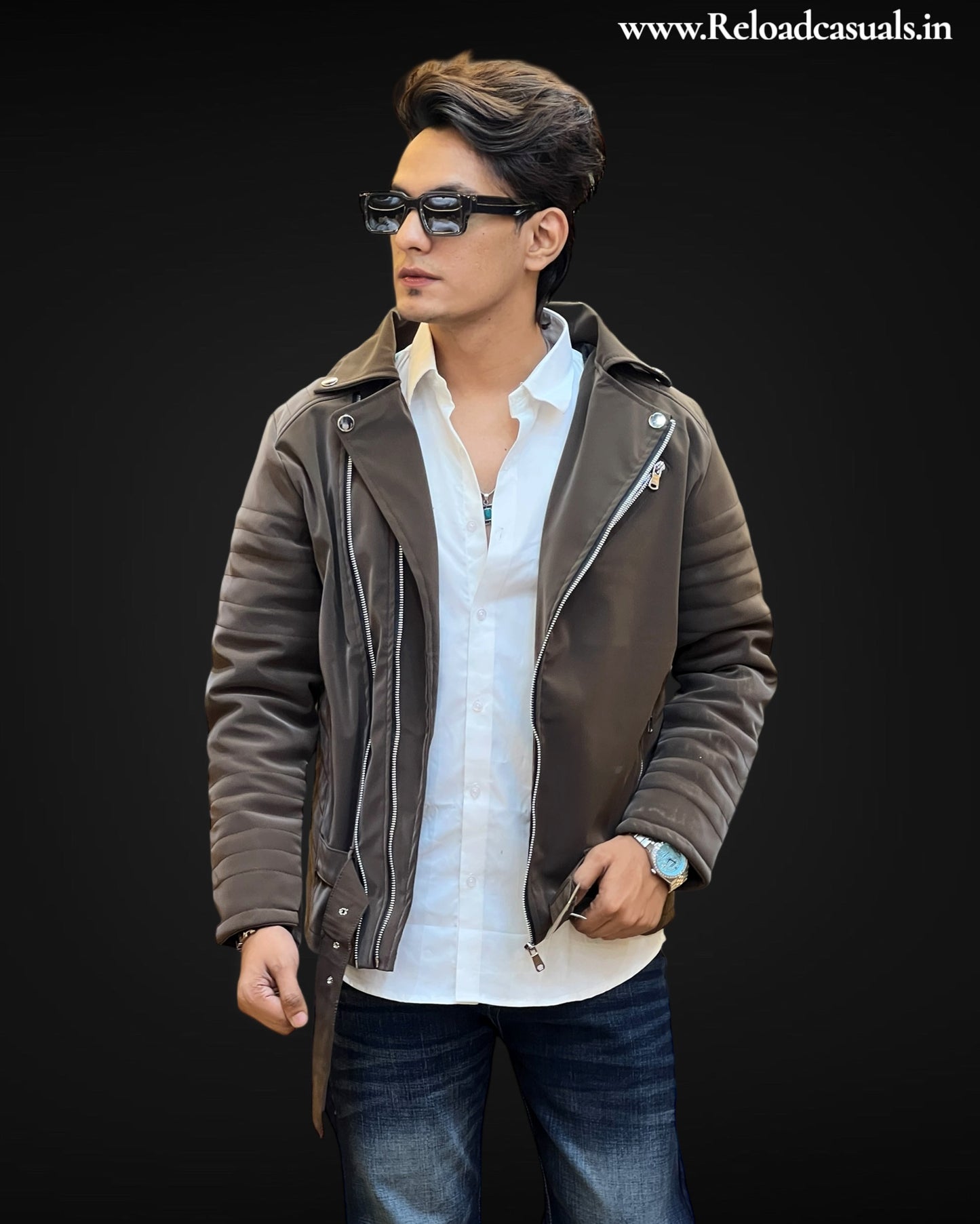 City Pulse Zipper Jacket