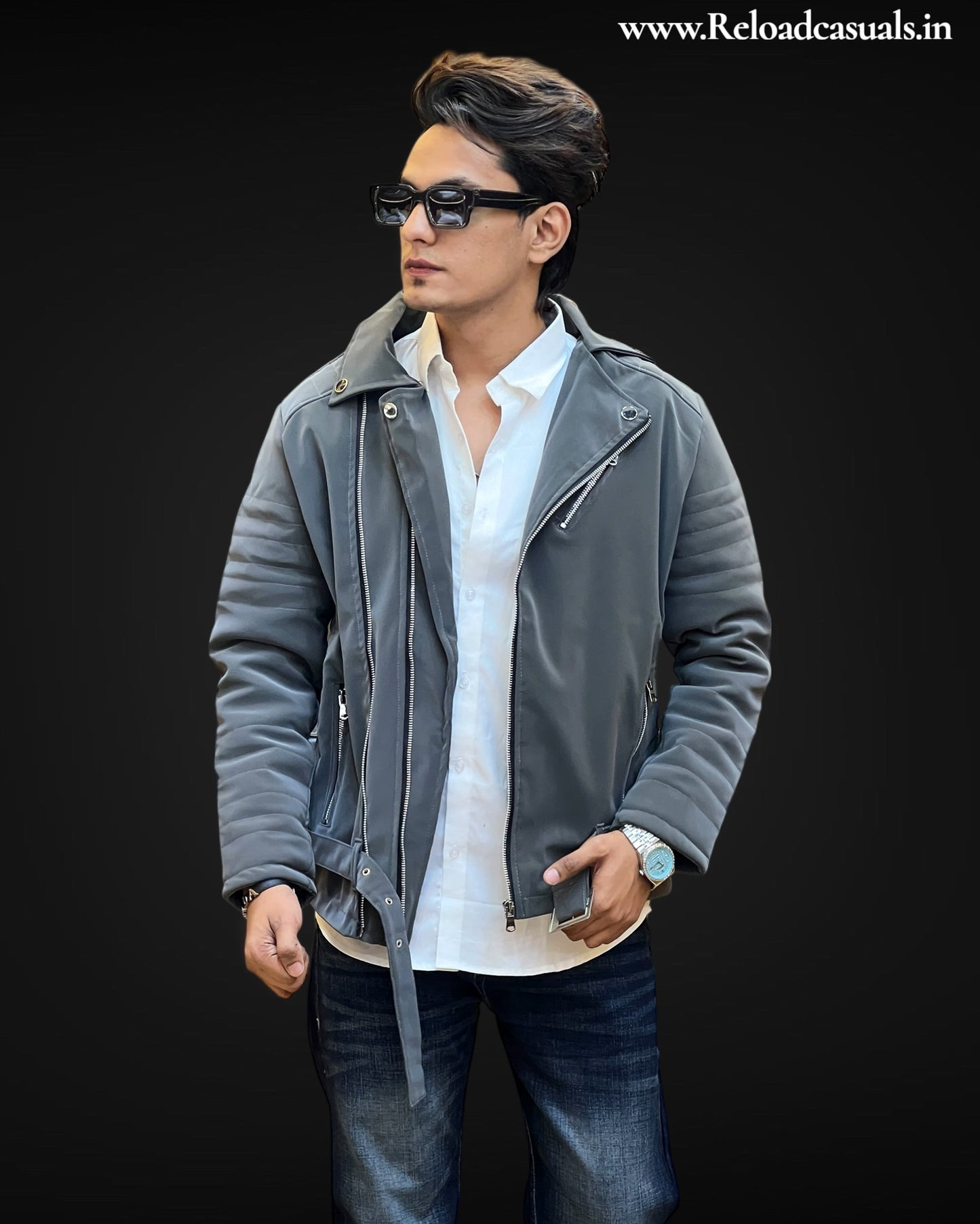 City Pulse Zipper Jacket