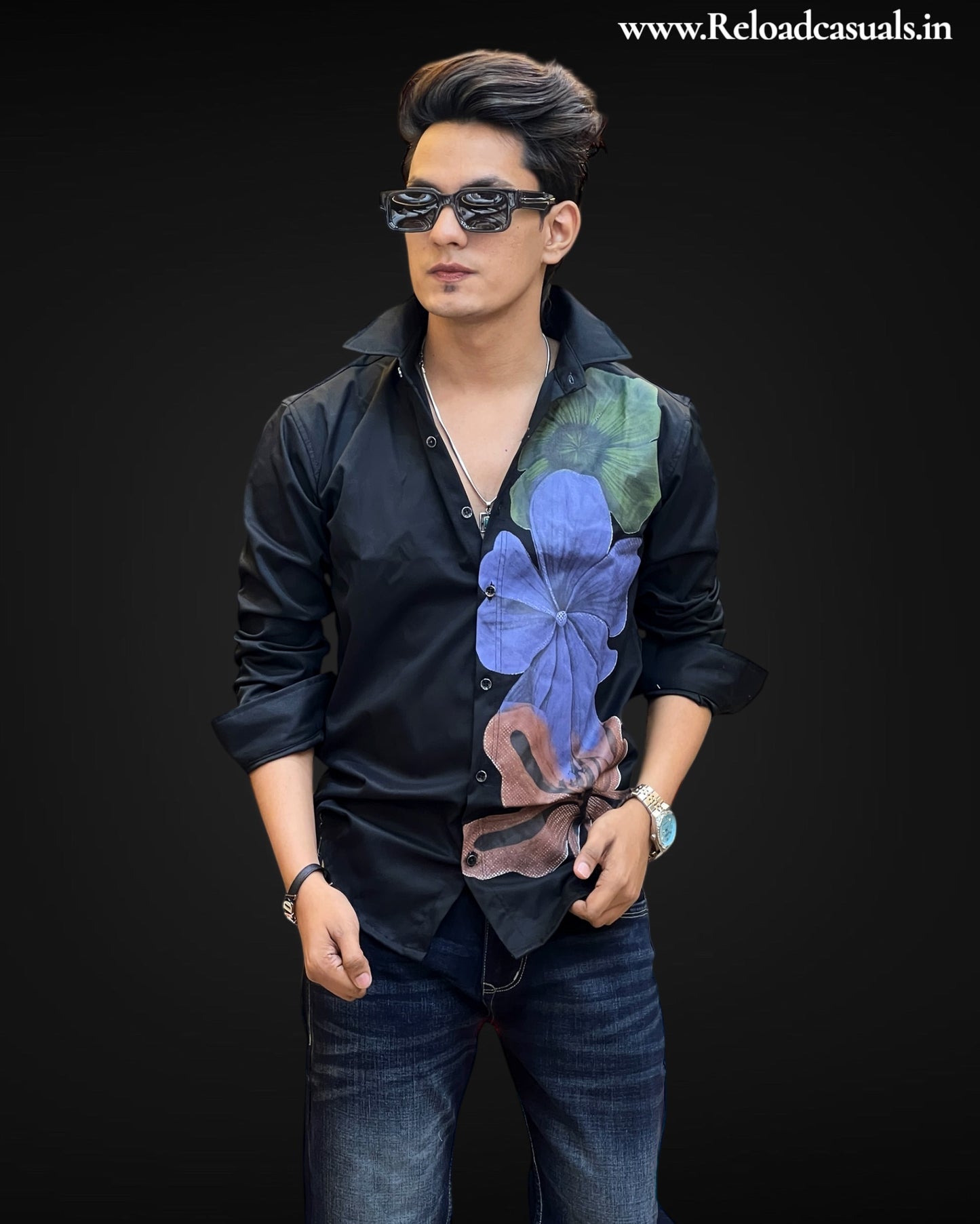 FloraBlend Casual Shirt