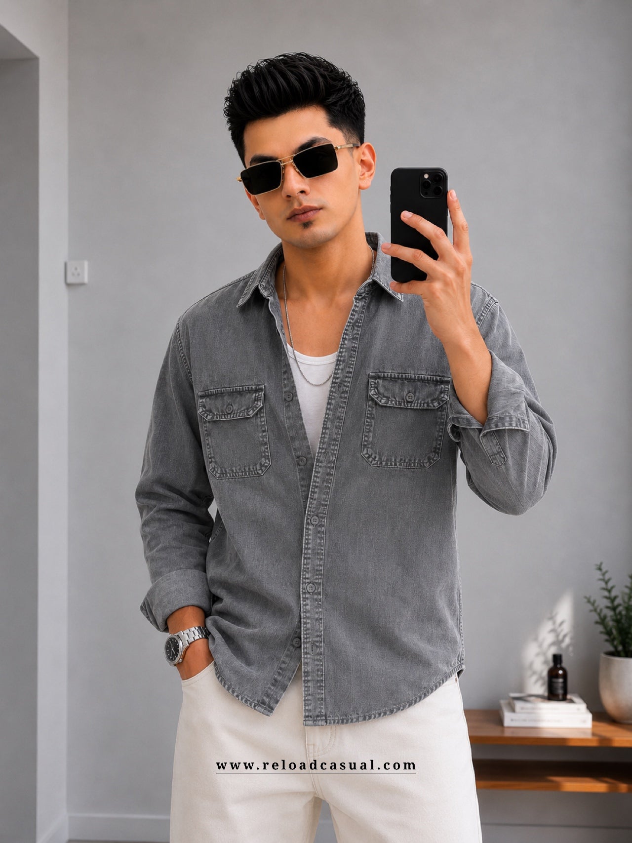 Twin Flap  Pocket RFD Corduroy Shirt