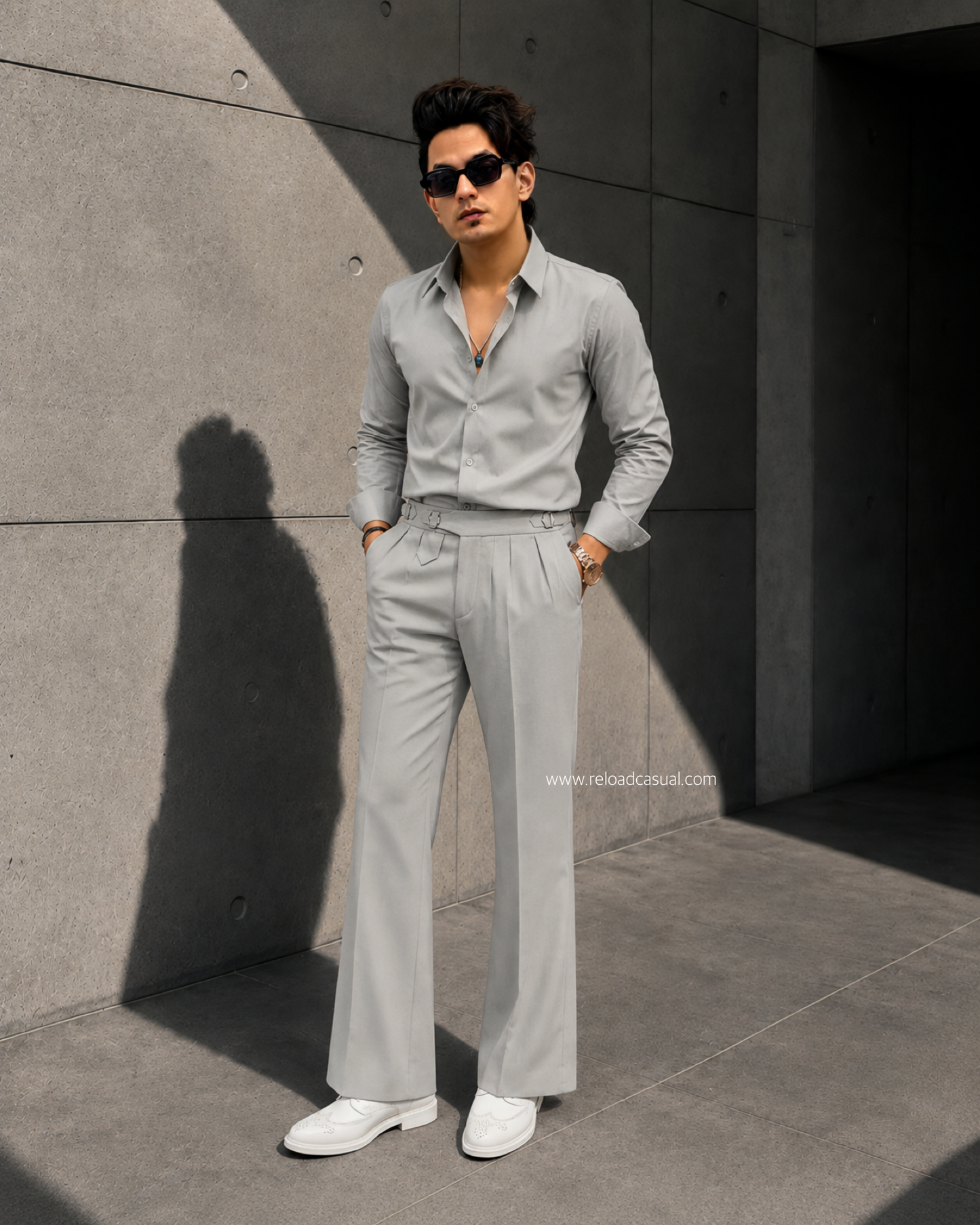 Men’s Korean Comfort Bootcut Co-Ord Set