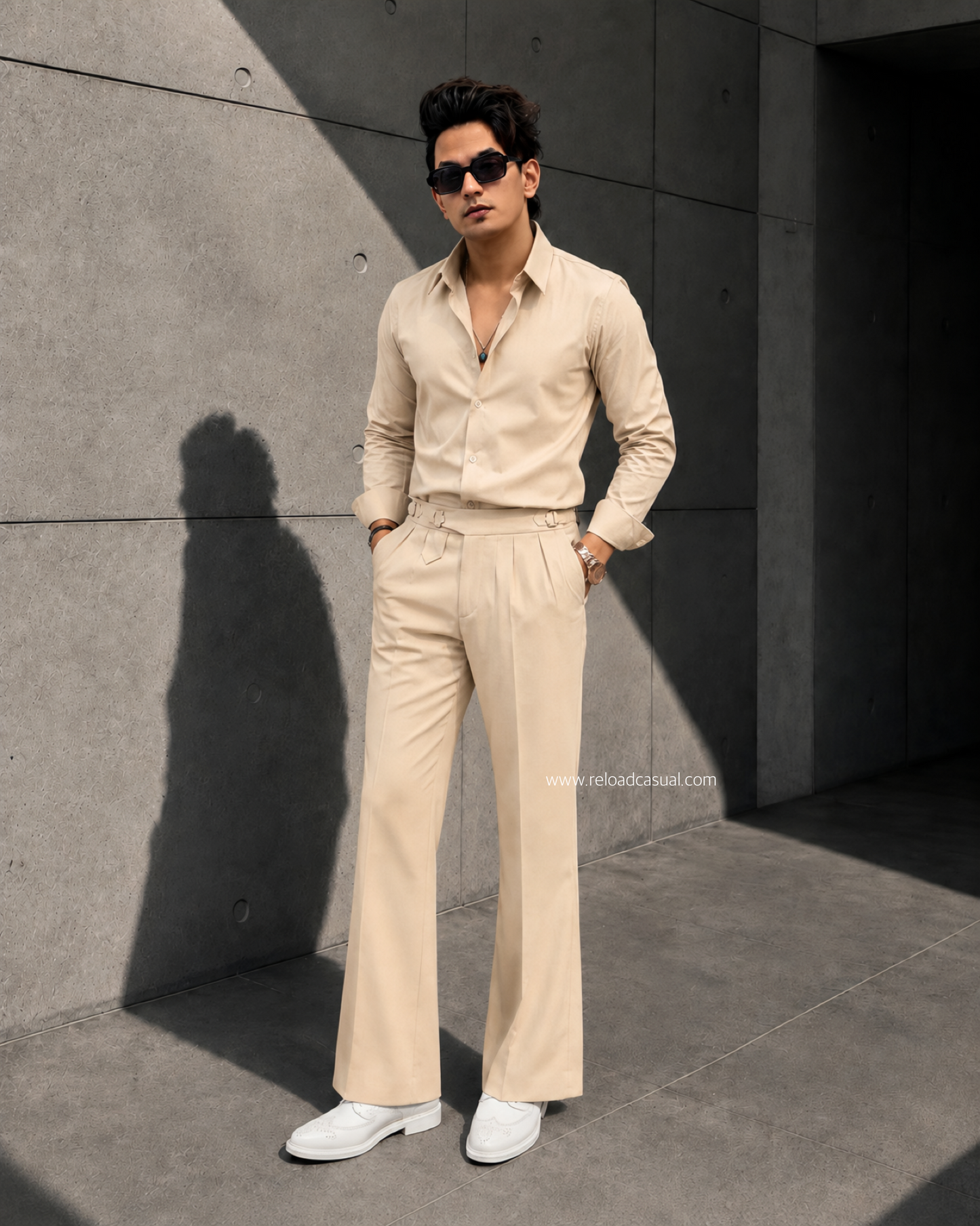 Men’s Korean Comfort Bootcut Co-Ord Set