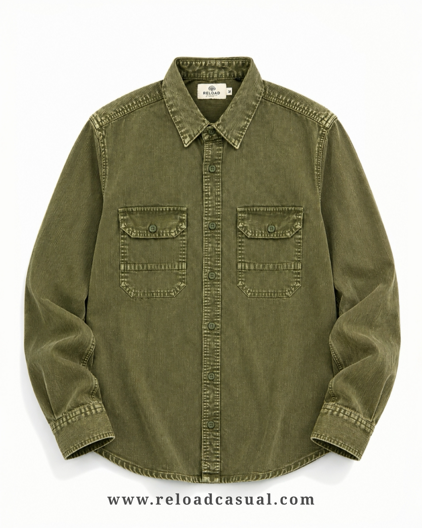 Twin Flap  Pocket RFD Corduroy Shirt