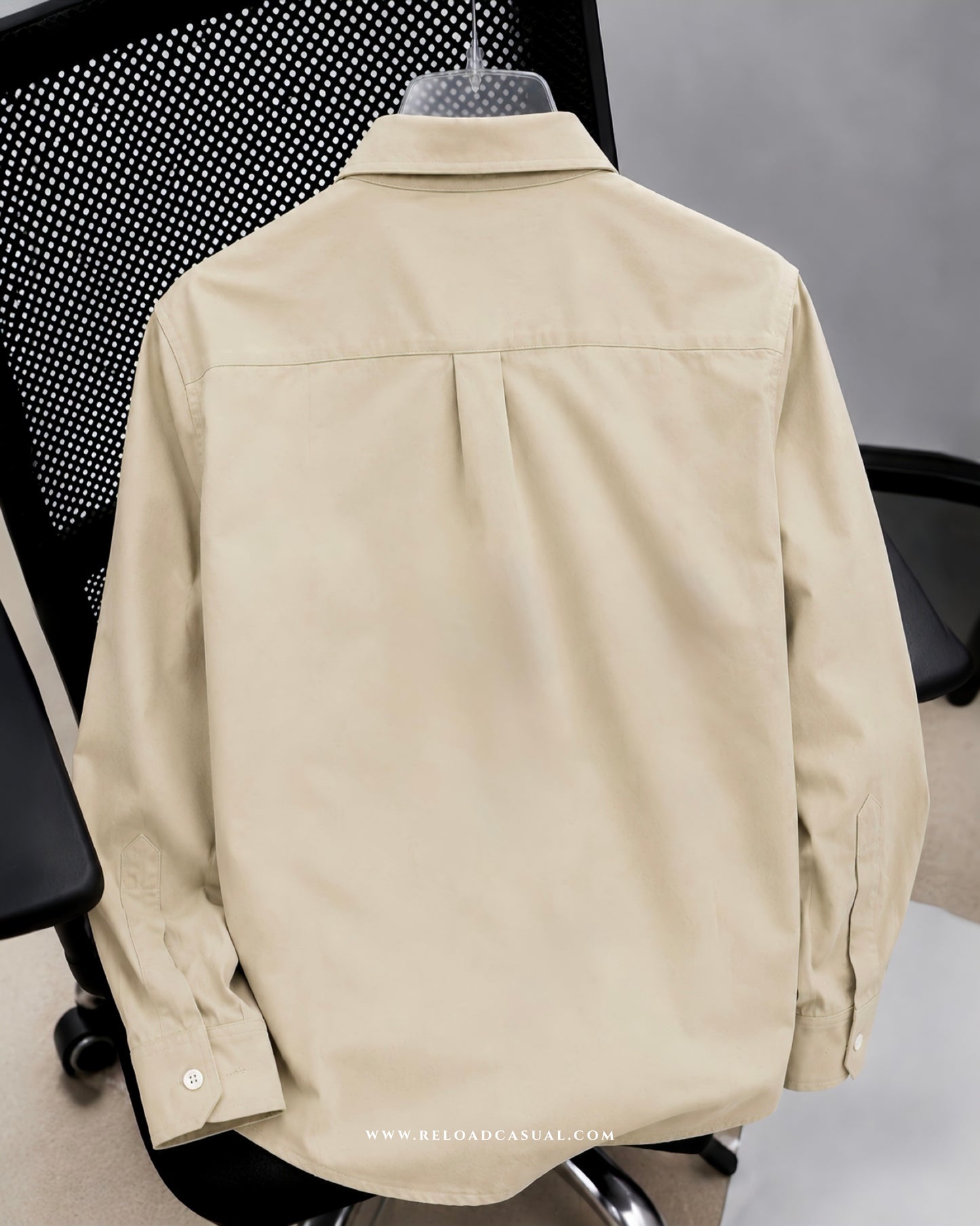 Action Denim Patch Side Zip Shirt