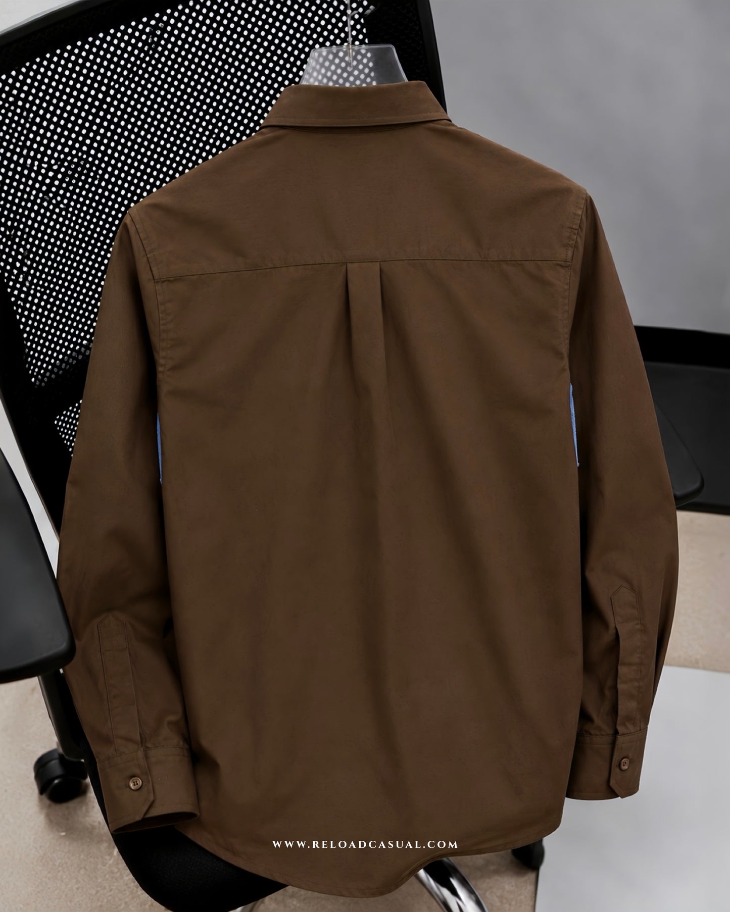 Action Denim Patch Side Zip Shirt