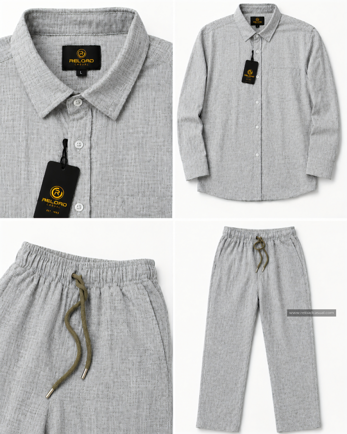 Relaxed Fit Summer Linen Tracksuit