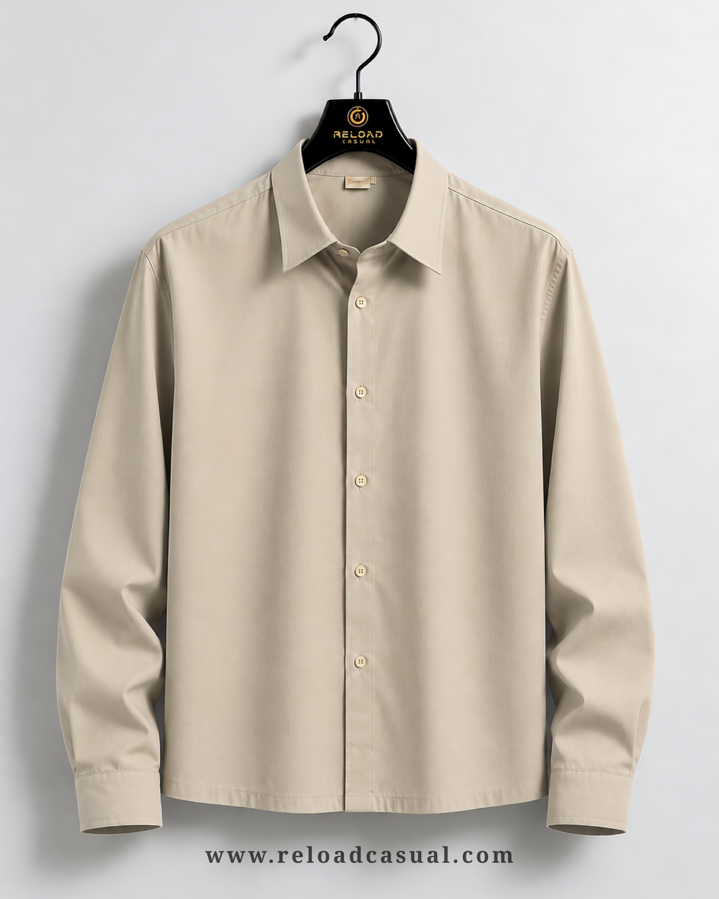 Men's Premium Boxy Fit Plain Shirt