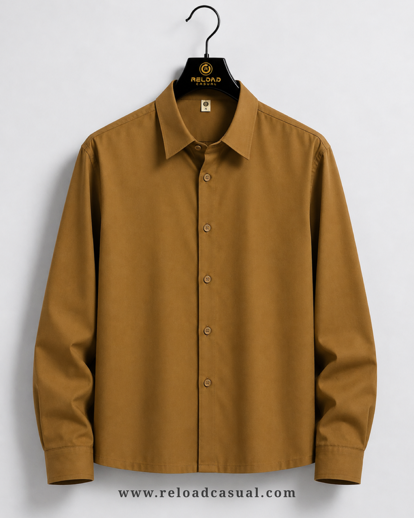 Men's Premium Boxy Fit Plain Shirt