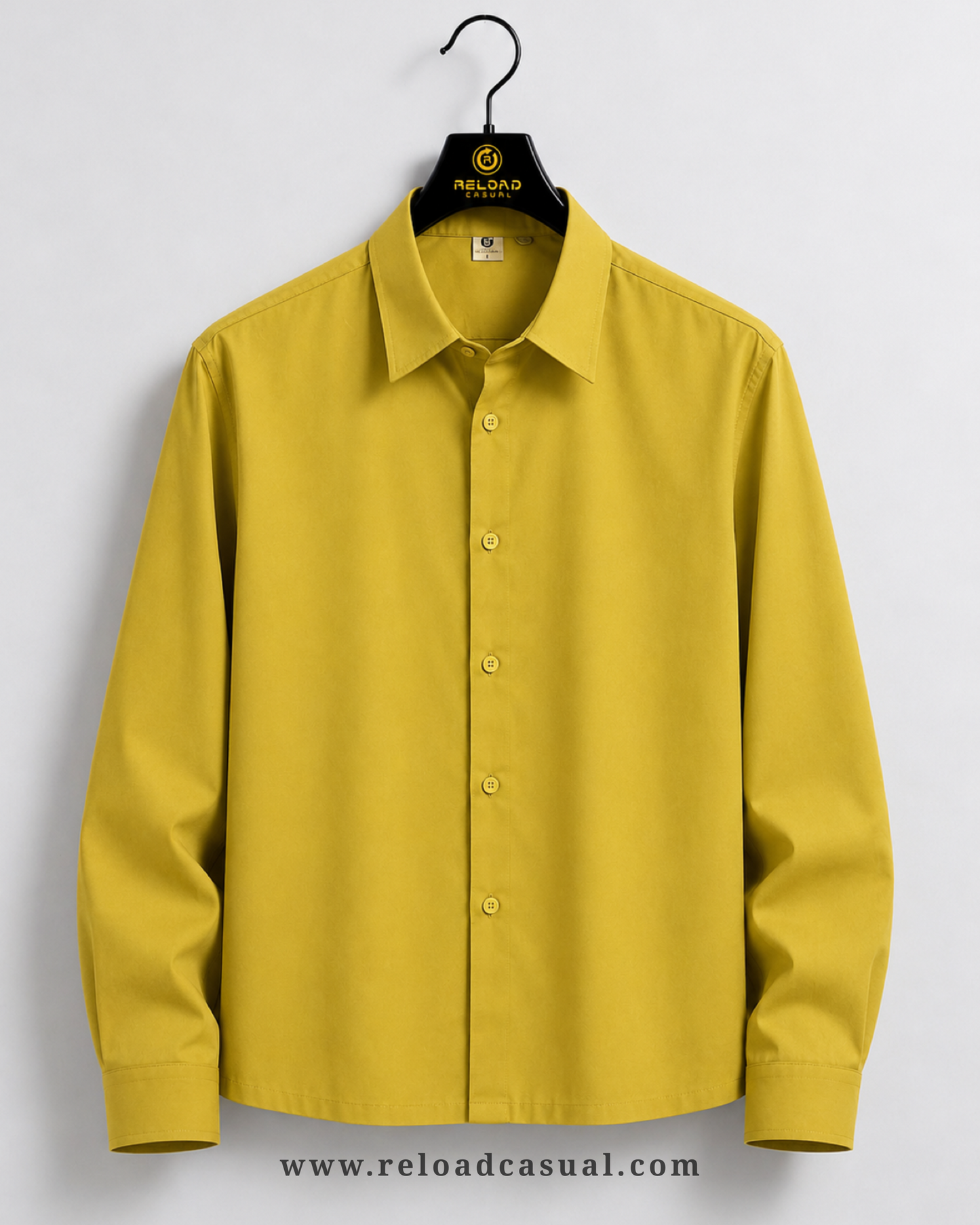 Men's Premium Boxy Fit Plain Shirt