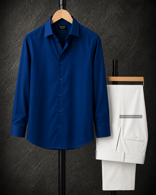 Premium Satin Shirt & Adjustable Pant Combo