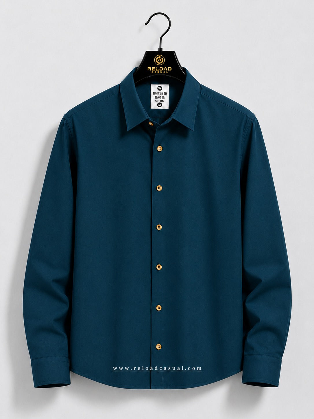 Premium Plain Slim Fit Shirt