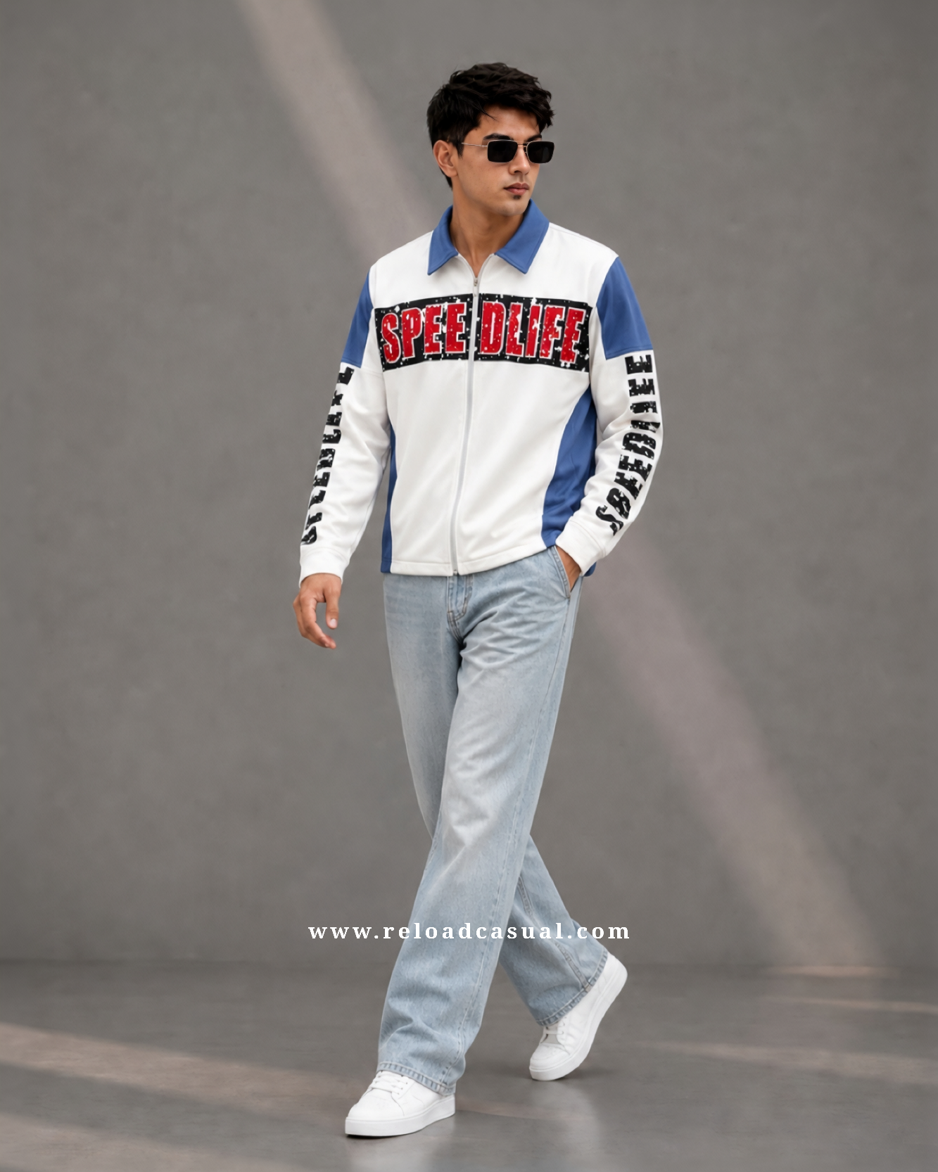 Speed Life Zipper Boxy Fit Shirt