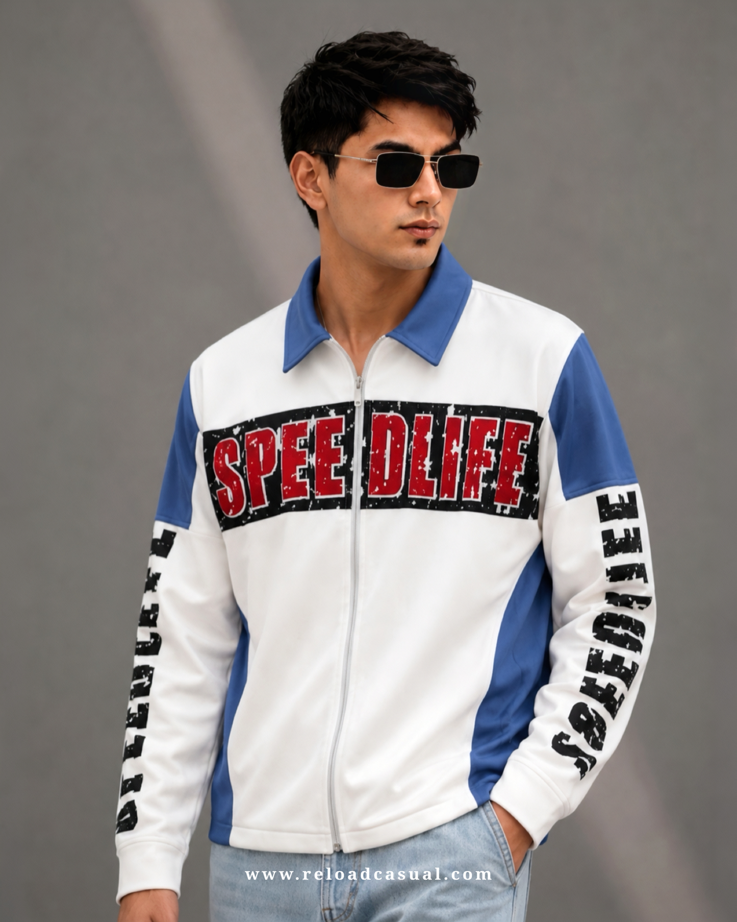 Speed Life Zipper Boxy Fit Shirt