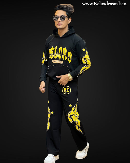 Reload Bold Flame Streetwear Tracksuit