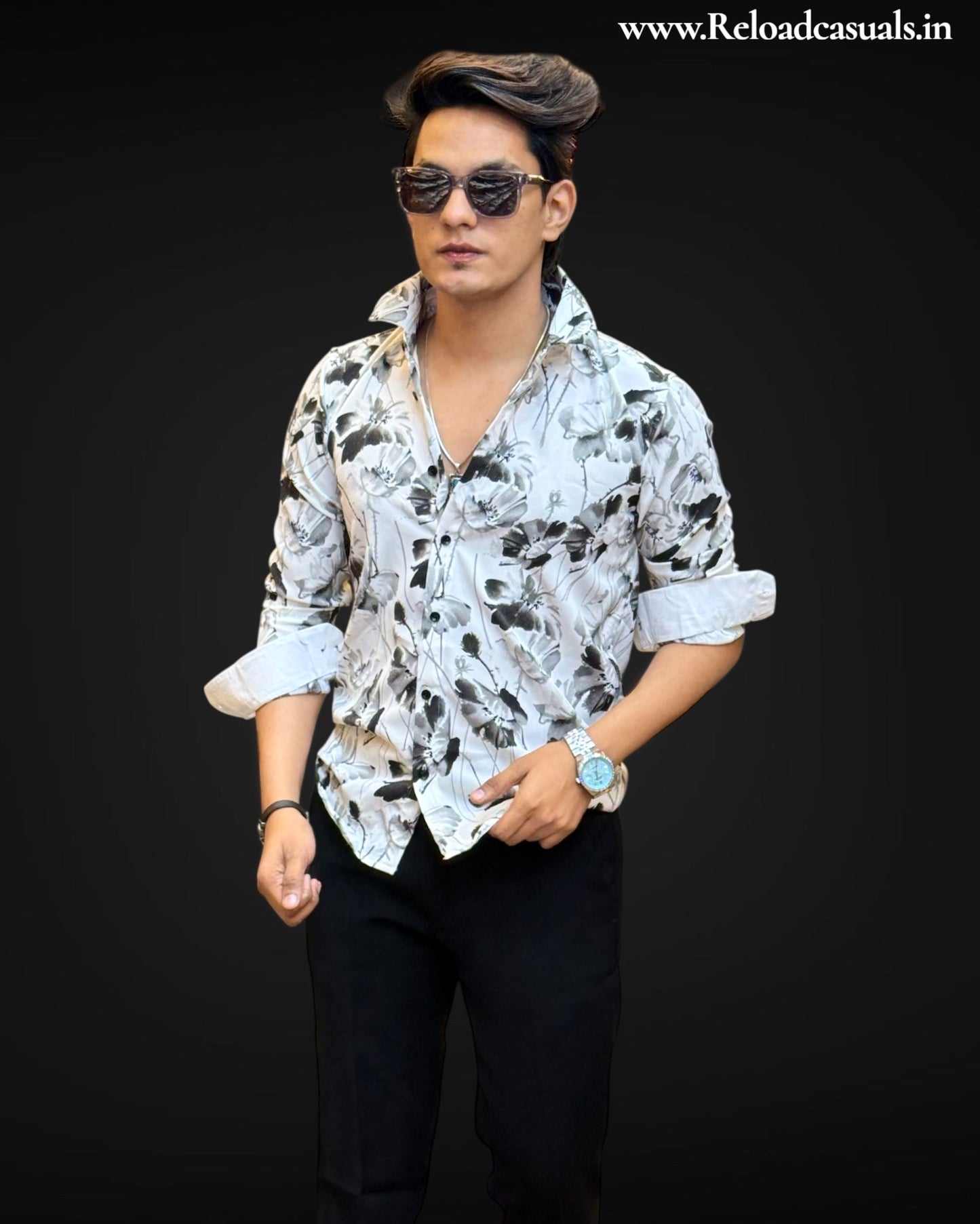 Exquisite Floral Shirt