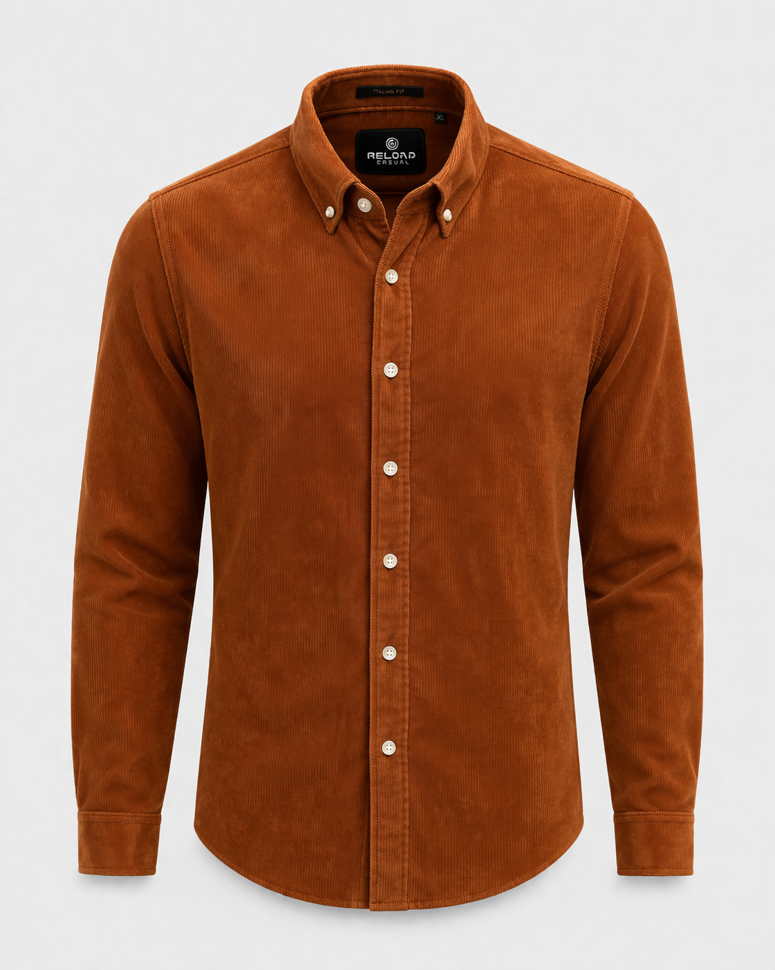 Italian Fit Corduroy Shirt